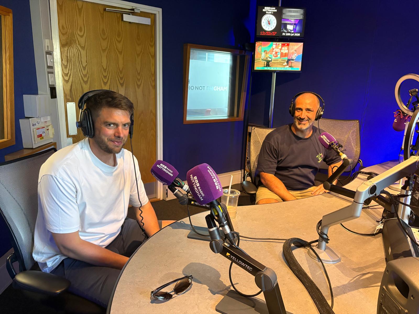 BBC Radio Nottingham Breakfast Show Debut!